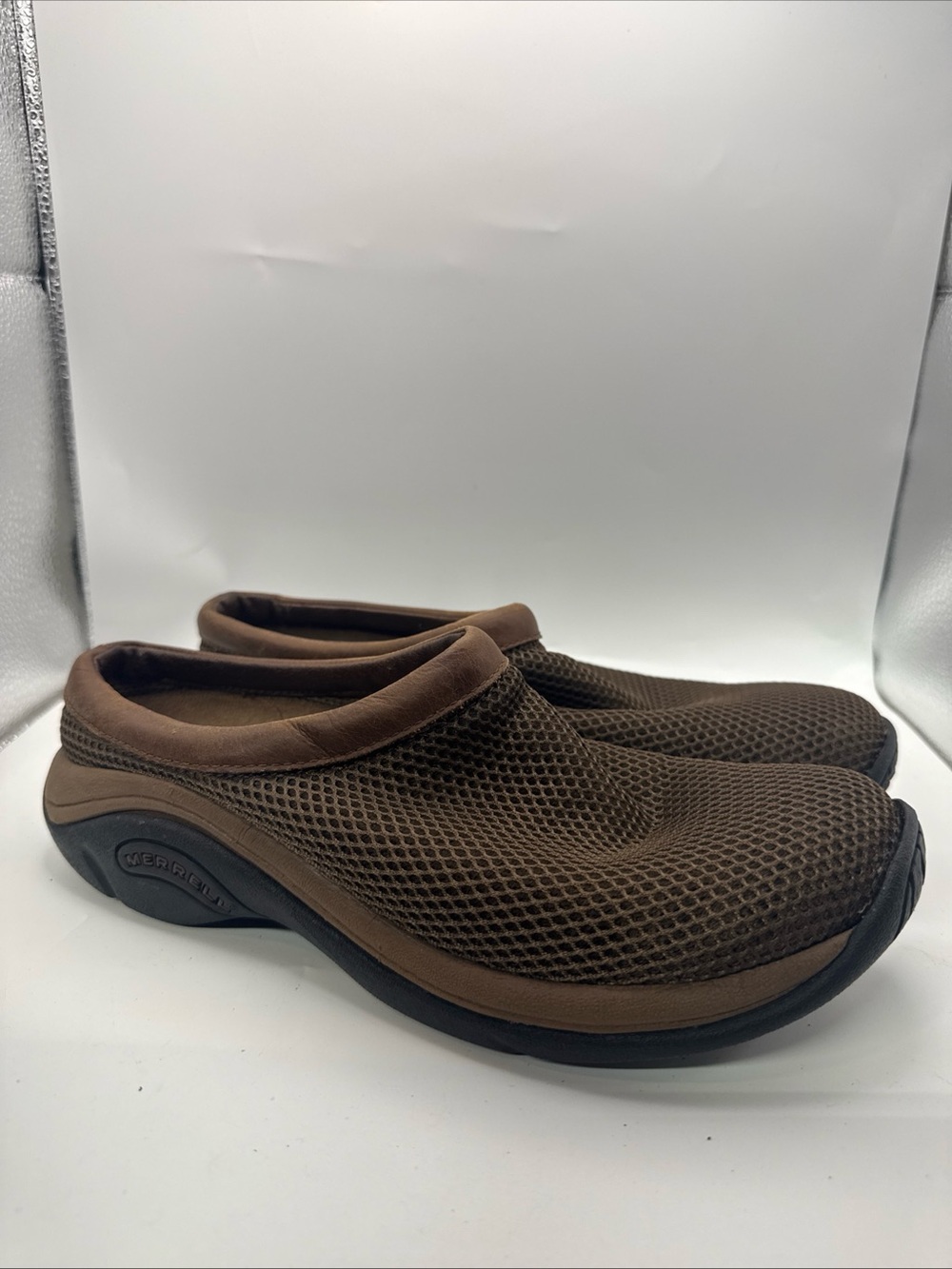 Merrell Encore Breeze 2 Mesh Slide Mocha Womens 9 J62124 Slip On Clogs Mules